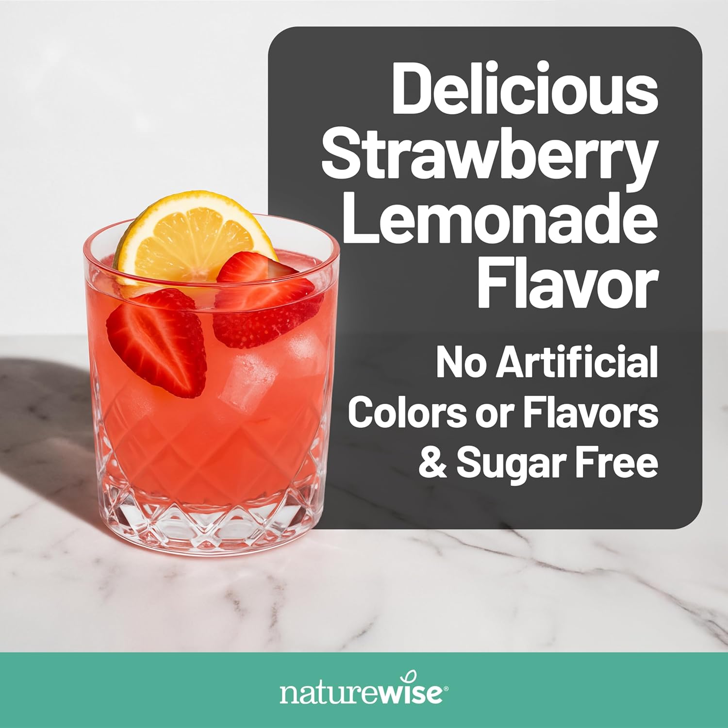 NatureWise FiberGLP - High Fiber Supplement for Women & Men - Prebiotics + Enzymes - Weight & Bloating Support - Digestive & Gut Health - Fiber Powder Drink - Vegan, Sugar Free - 4 oz[20 Servings] - Image 16