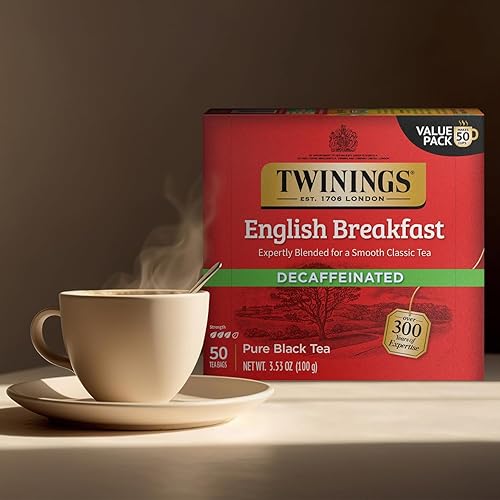 Vista 46 de Twinings Té de menta pura, naturalmente sin cafeína, bolsas de té de hierbas de menta refrescante envueltas individualmente, 50