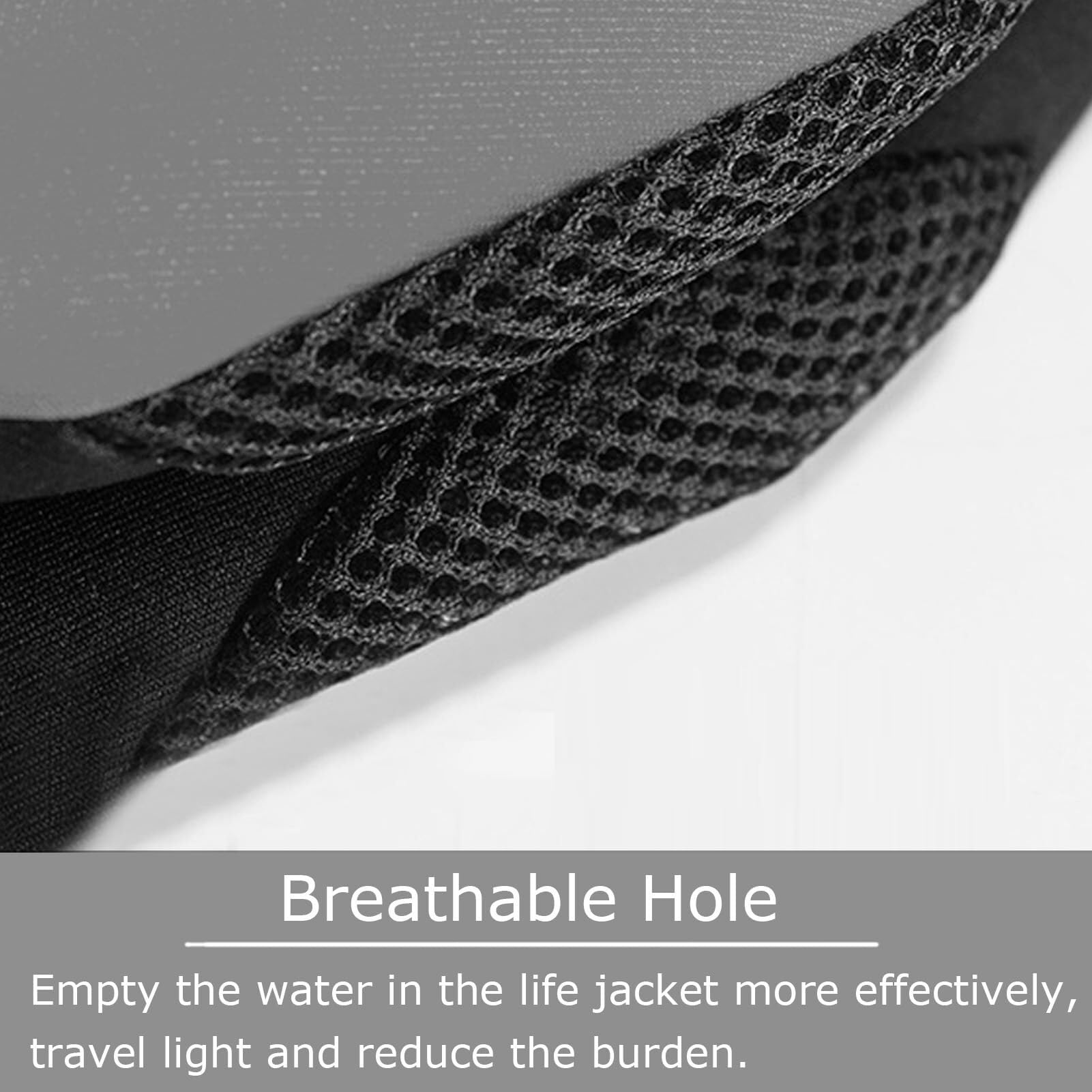 Schwimnweste Unisex Verstellbar Hohe Auftriebskraft Tragbar Neopren Schaum für Surfen Paddeln Raften Wassersport