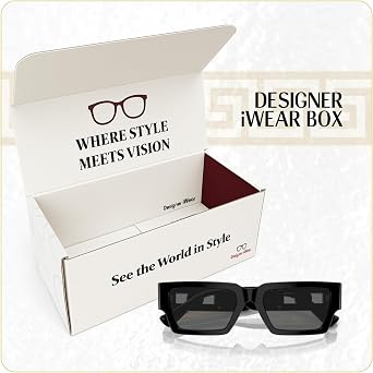 Versace VE4459 Rectangular Sunglasses for Men for Women
