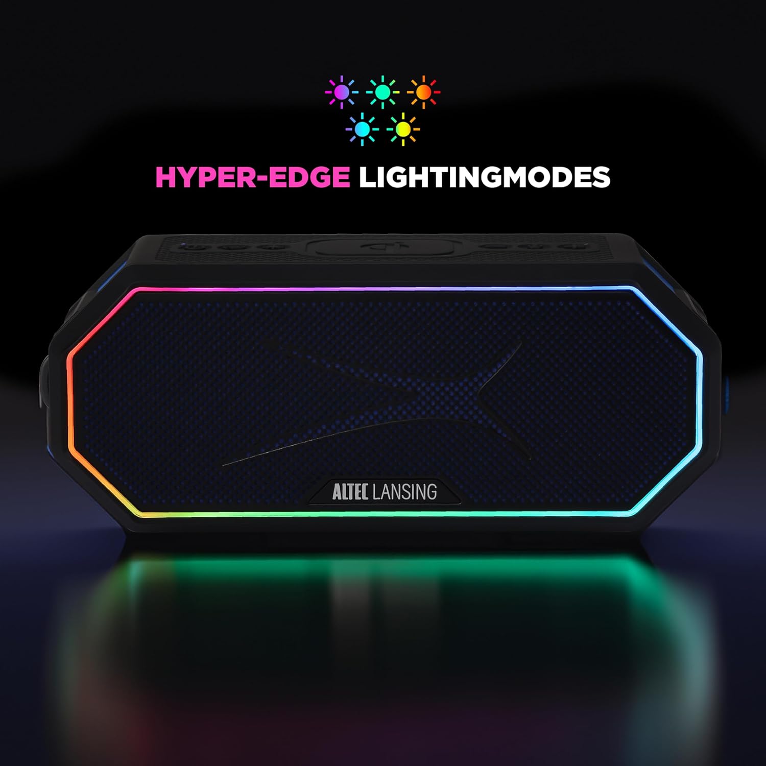 Altec Lansing - Portable Bluetooth Speaker HYDRABLAST 2.0, Waterproof IP67, 20W Output Power, Magnetic Bluetooth Speaker (Raiders) - Image 14