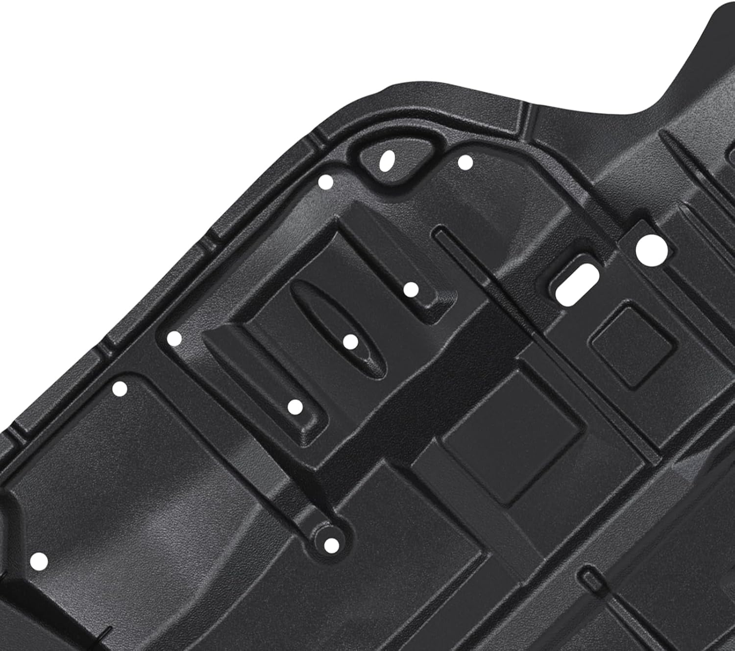 ALMULOO Engine Splash Shield Compatible with 2012 2013 2014 Toyota Camry Set of 2 Driver & Passenger Side Under Cover Guards Replacement for 5144206140 5144106150 TO1228178 TO1228177