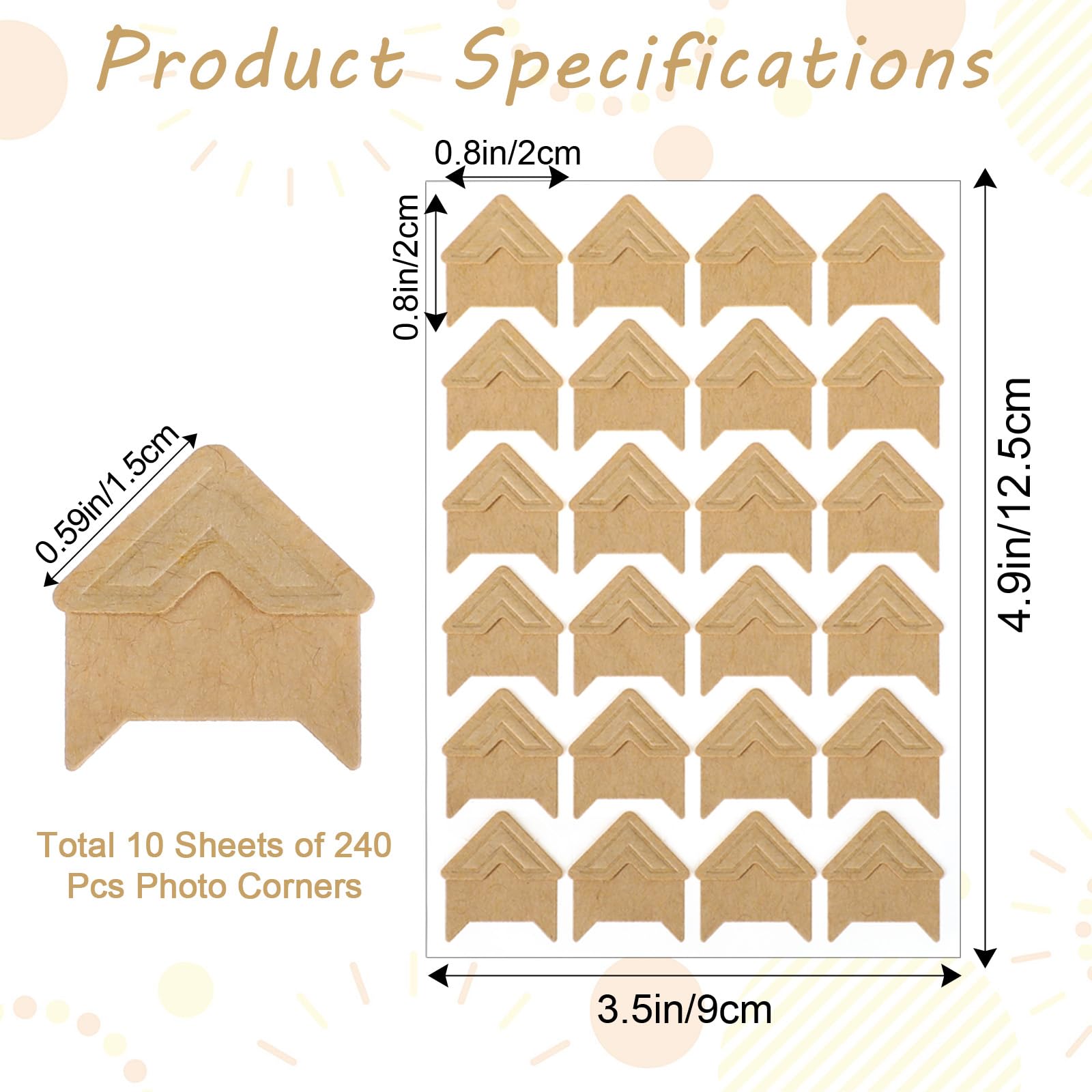 Kit de scrapbooking - SHIJH - A6 - 256 pages - 179 autocollants - Multicolore - Beaux-Arts et Loisirs créatifs