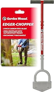 Garden Weasel Edger-Chopper Manual Lawn Edger Tool - Sod Cutter and Tren...