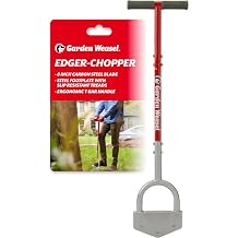 Edger-Chopper Manual Lawn Edger Tool - Sod Cutter and Trenching Shovel for Clean Garden Borders - Ergonomic Handle and Carbon Steel Blade Latest Model 91714-3 | Gift for Dad