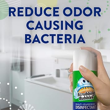 Scrubbing Bubbles Multi-Purpose Disinfectant Spray, 12 oz (Pack of 3)