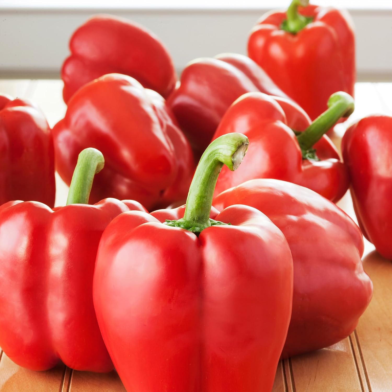 Bonnie Plants Red Bell Pepper, Live Plant, 1 Gal., 2-Pack