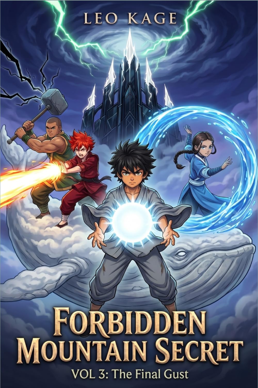 Forbidden Mountain Secret: VOL 3: The Final Gust . A Thrilling Elemental Magic and Ninja Survival Adventure for Kids 9-13