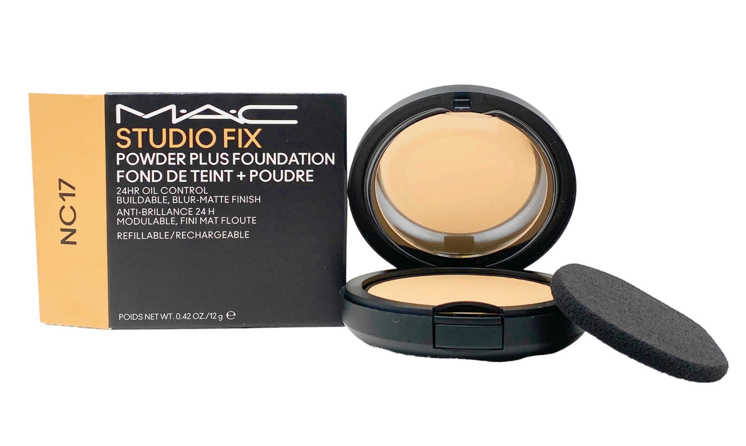 Amazon.com : M.A.C Studio Fix Powder Plus Foundation 24 hr Oil