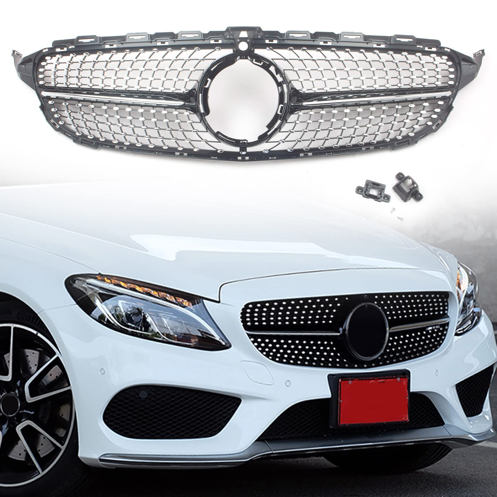 Amazon | FINMOKAL メルセデス・ベンツ W205 C クラス 2019-on 