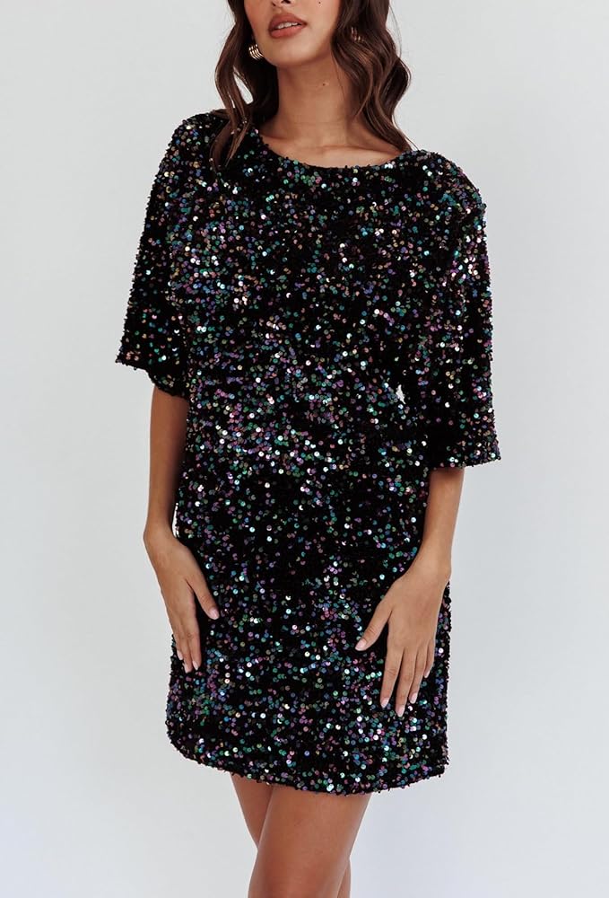 Asda Green Sequin George Sequin Dress NUFIWI Women Sparkly Sequin Backless Mini Dress Short Sleeve Party Club Dress Tie Up Open Back Glitter Short Dresses (Black, S) Clothing, Shoes Jewelry Asda Green Sequin George Sequin Dress NUFIWI Women Sparkly Sequin Backless Mini Dress Short Sleeve Party Club Dress Tie Up Open Back Glitter Short Dresses (Black, S) Clothing, Shoes Jewelry