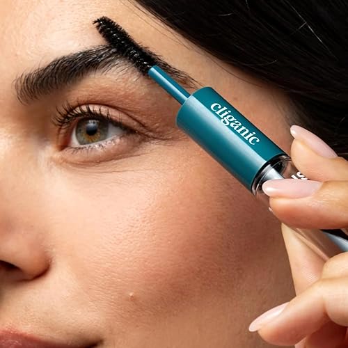 Miniatura 7 de Cliganic - Aceite de ricino orgánico con certificación USDA 100 puro con kit de pestañas 240ml 8oz Para pestañas cejas cabello y piel Natural