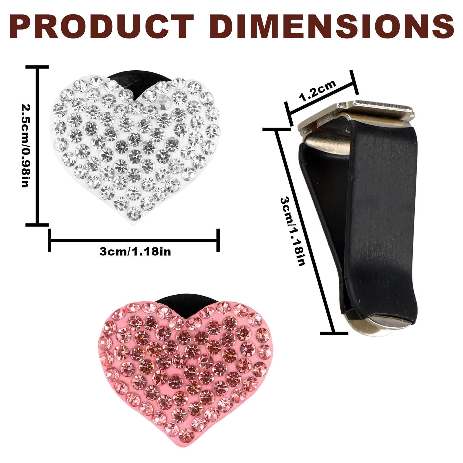 Clip per sfiato deodorante per auto, clip per profumo per deodorante, Clip per profumo con teschio