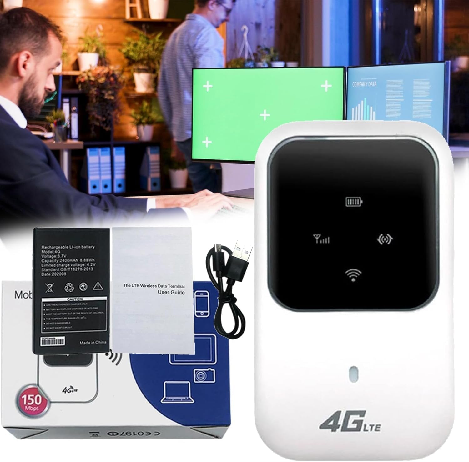 Portable WiFi Hotspot Pro, 2025 New WiFi Internet Router for Travel, Wireless Portable Wi-Fi Network, Unlimited Satellite Internet, High Speed Smart Router for Anywhere (1PCS) Portable WiFi Hotspot Pro, 2025 New WiFi Internet Router for Travel, Wireless Portable Wi-Fi Network, Unlimited Satellite Internet, High Speed Smart Router for Anywhere (1PCS)