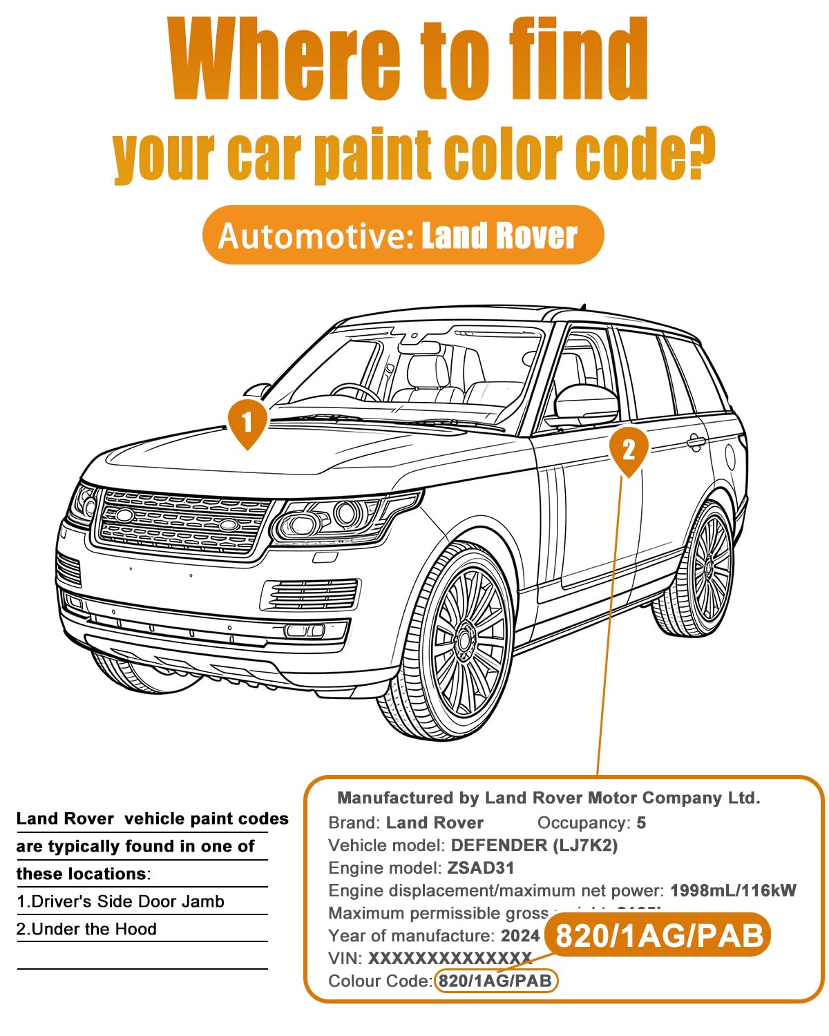 Platinum White Pearl NH-883P Compatible with Honda 2-in-1 Touch Up Paint Pen Ultimate Car Scratch Repair Kit，Quick Fix Rust-Resistant and Long-Lasting Paint Scratch Remover — view 135