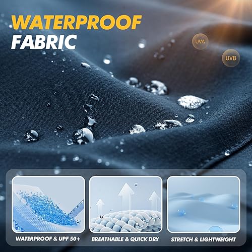 Miniatura 4 de Ally - Pantalones cortos acolchados para ciclismo, ciclismo de montaña, con acolchado, calce holgado relajado