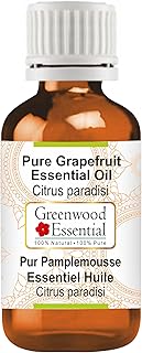 Greenwood Essential Pure Grapefruit Essential Oil (Citrus paradisi) Steam Distilled 30ml (1.01 oz)