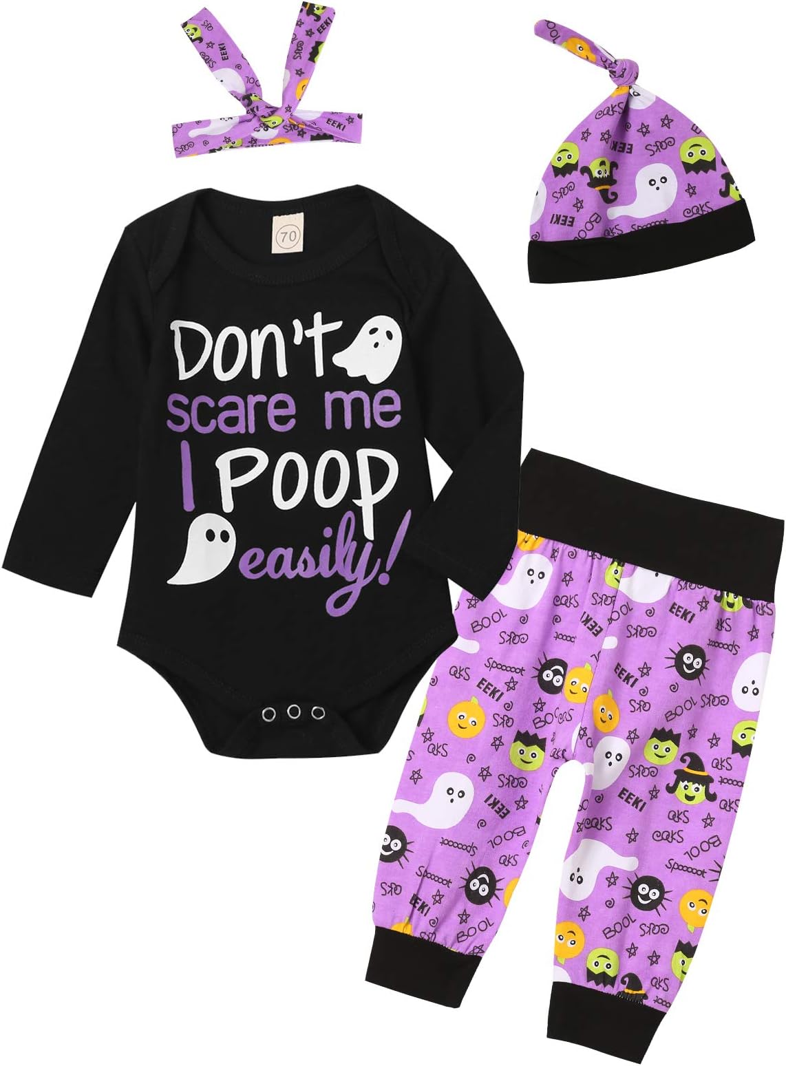 Baby Boy Girl Halloween Outfit 1st Halloween Clothes Boys Girls Halloween Bodysuit