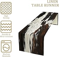 Vista 66 de Camino de mesa de mediados de siglo, moderno patrón atómico absctract geométrico retro de los años 1950 y 1960 S para decoración de mesa del hogar