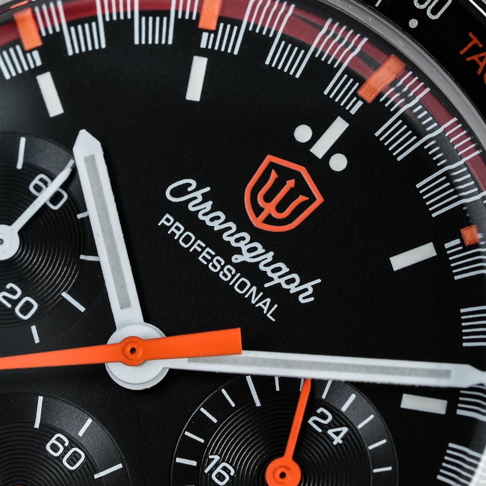 watchdives WD1860 WD1861 WD1863 Orologio da Polso Cronografo Uomo Giappone VK63 Quarzo Orologi Sportivi 40mm Bolla Vetro Zaffiro 100M ubacqueo