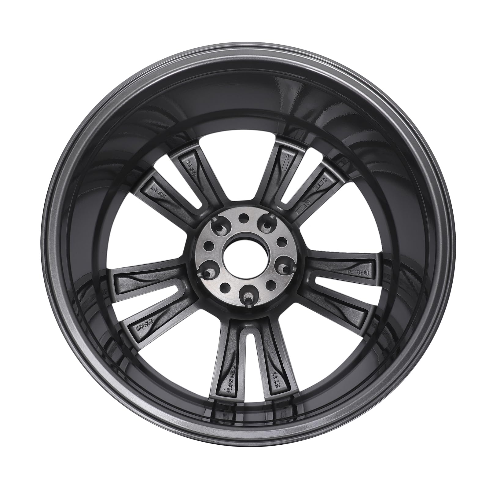 Felgi 18", 18 x 8,5" ET48 mm, 5 x 112, otwór Hub 66,6 mm, felgi samochodowe kompatybilne z Mercedes C300, C350 (2015-2018)