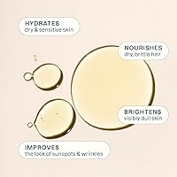 Vista 5 de Cliganic Aceite de albaricoque orgánico, 100% puro (8 onzas), para piel, cabello y cara, natural prensado en frío sin refinar