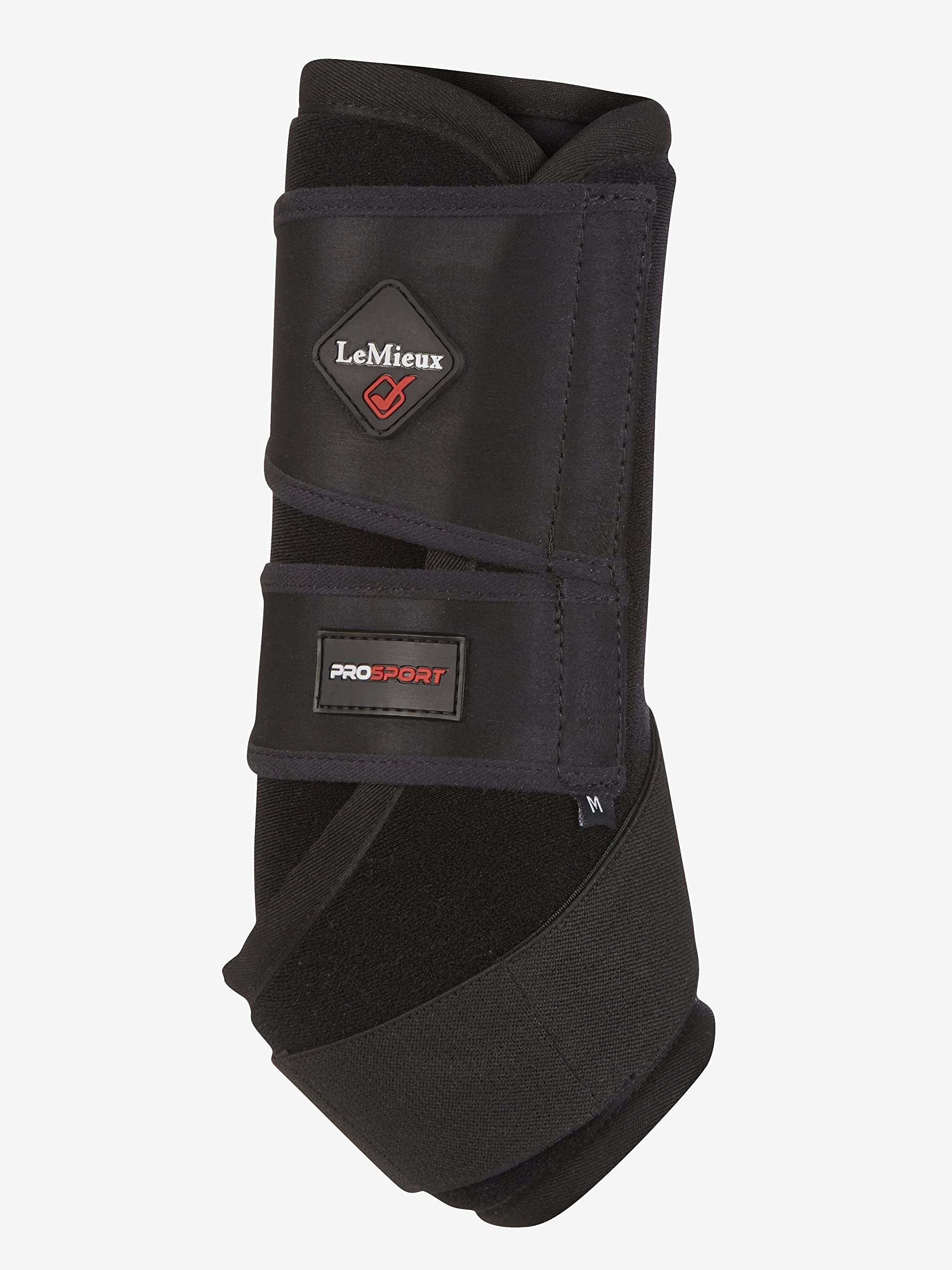 LeMieux Ultra Support Buty konne, sprzęt ochronny i sprzęt treningowy, buty dla koni, owijki i akcesoria (czarne/XL)