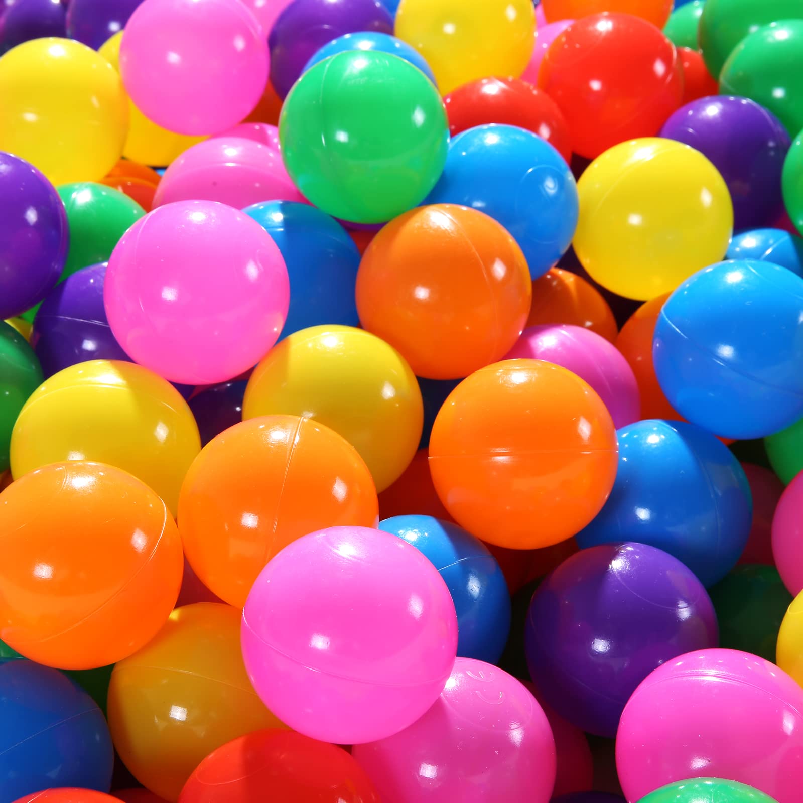 GUESVOT Ball Pit Balls Plastic Balls for Ball Pit BPA Free Plastic