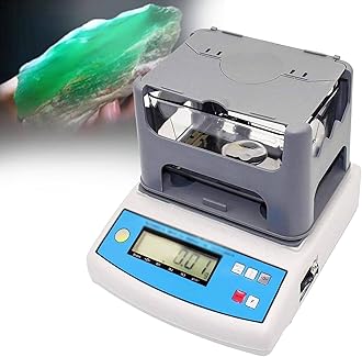 Gold Purity Tester Machine Digital Electronic Gold Purity Tester Meter with Maximum Weight 300g/600g Gold Purity Testing Analyzer Machine,0.01-300g