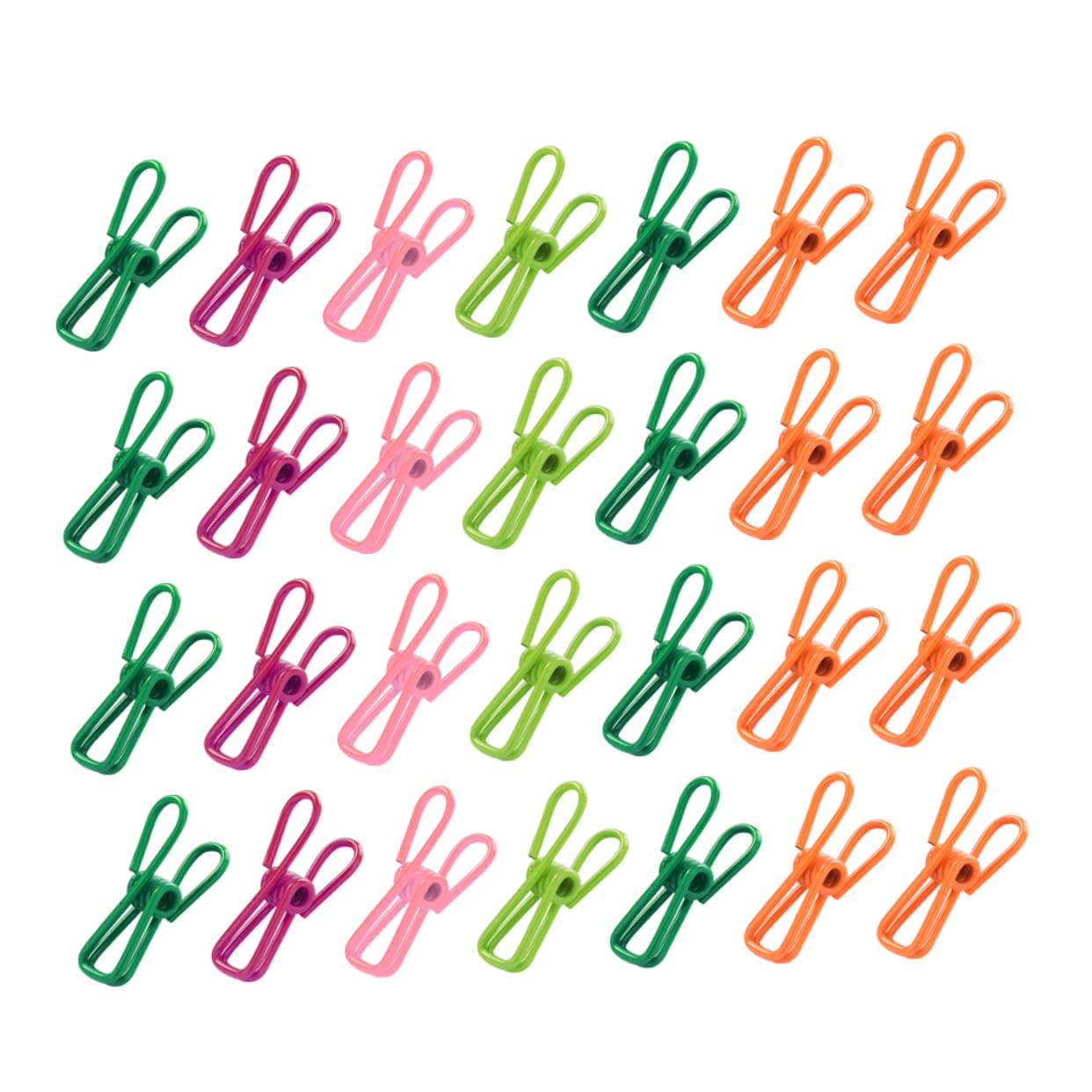 Cabilock 70 Piezas Clips De Almacenamiento De Colores Pinzas para Secar Ropa Pinzas para Ropa Resistentes Al Viento para Colgar Sábanas y El Tendedero Unidades