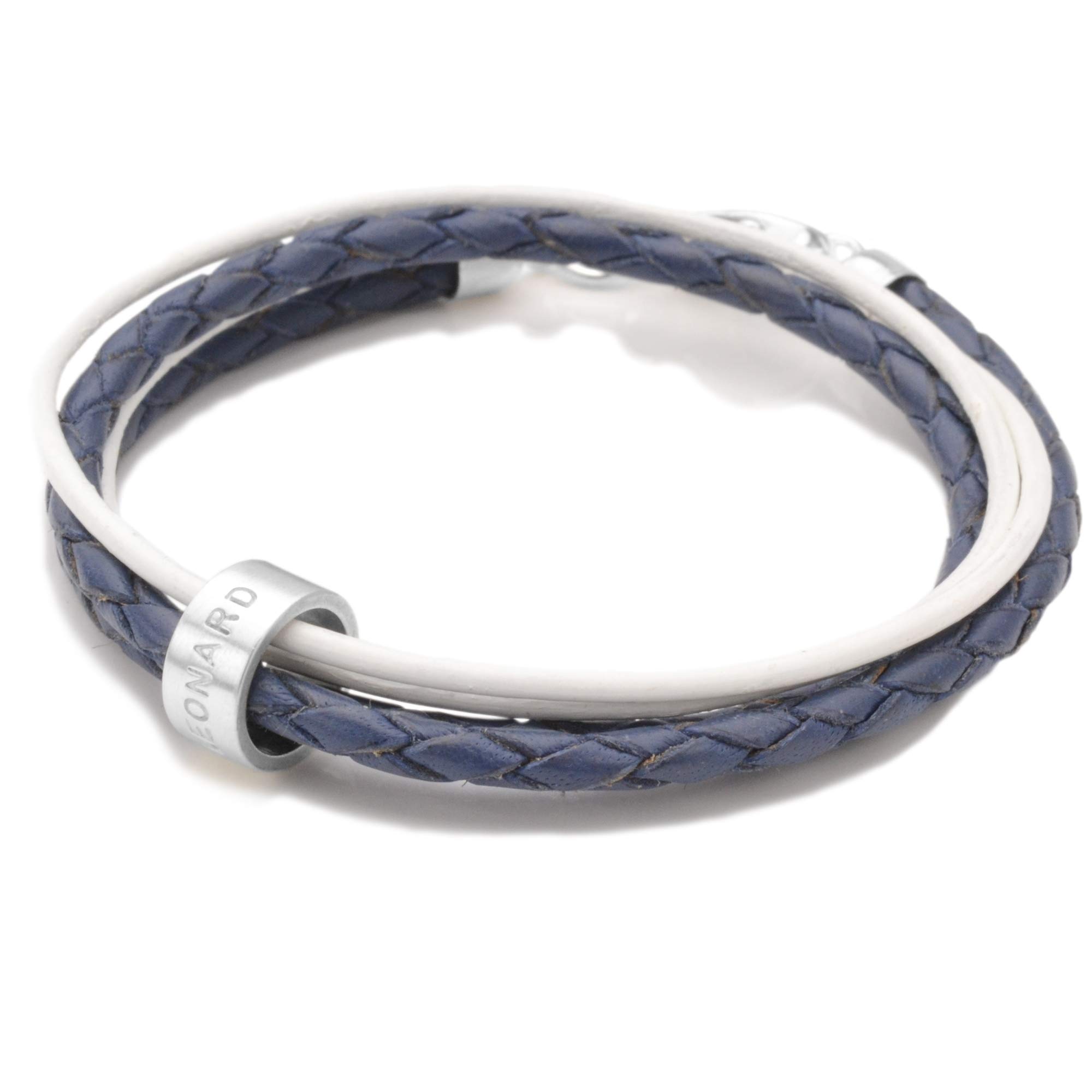 Lederarmband LADIES SECRET 925 Silber Armband mit Gravur Namensschmuck