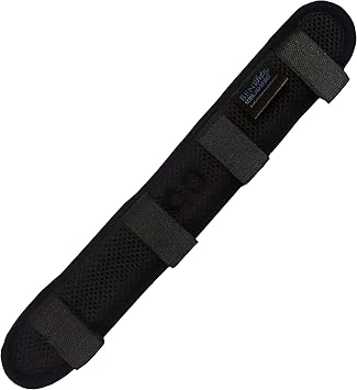 BENEFAB Smart Therapeutic Poll Pad | Far-Infrared & Magnetic Therapy | Comfort & Care for The Poll | Helps Jaw Tension | Provides Relief | Black
