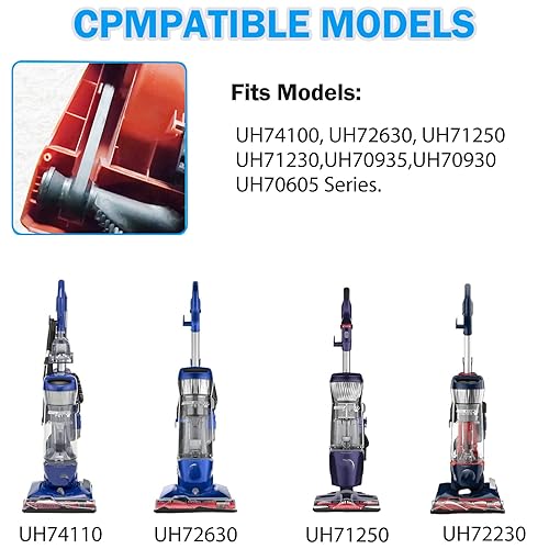 Miniatura 3 de Reemplazo de la correa de vacío para aspiradora vertical Hoover Total Home Pet sin bolsa, se adapta al modelo UH74100, UH72630, UH71250 UH71230,