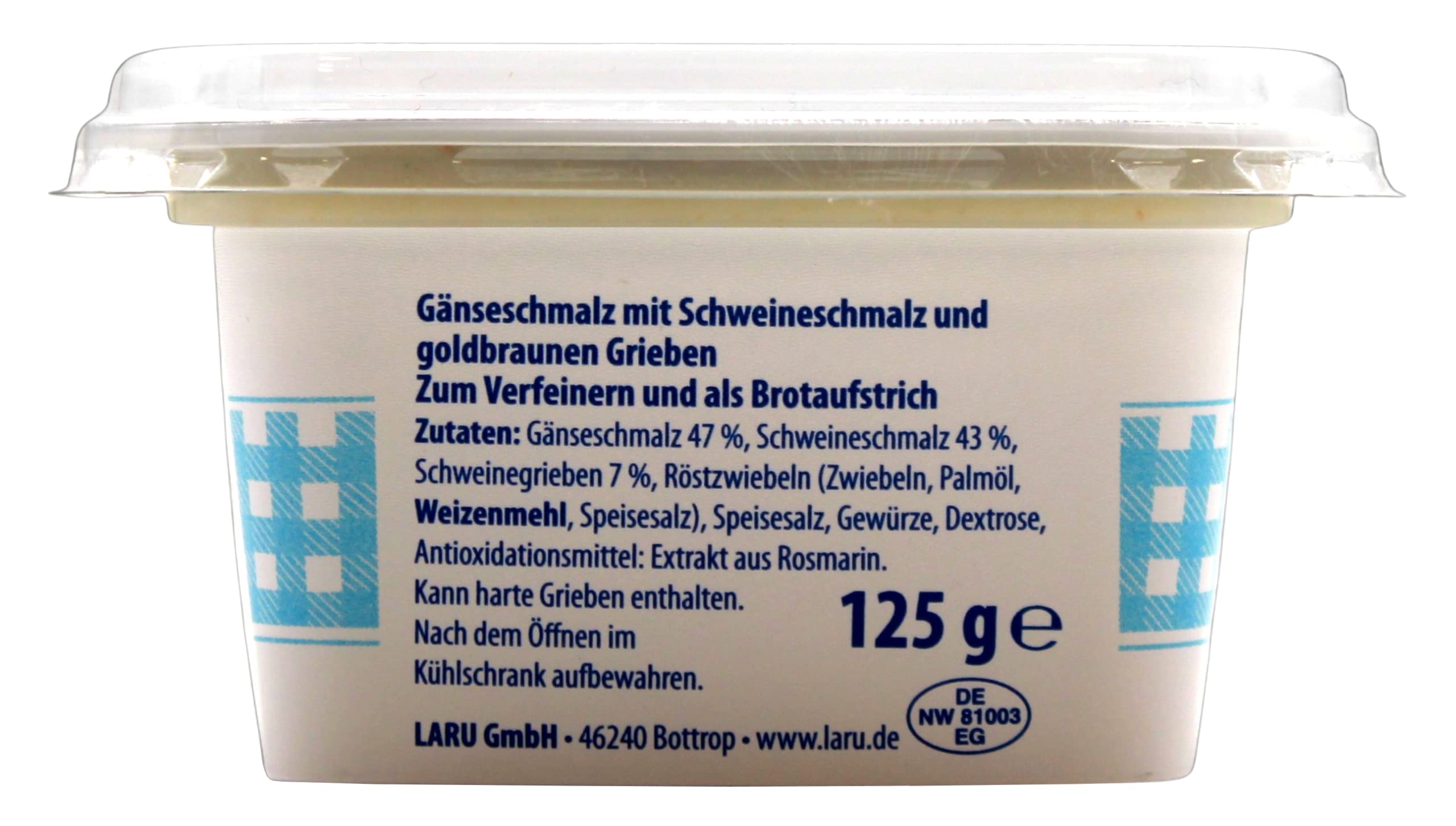 Laru Gänse Schmaus, 12er Pack (12 x 125g) Lebensmittel & Getränke