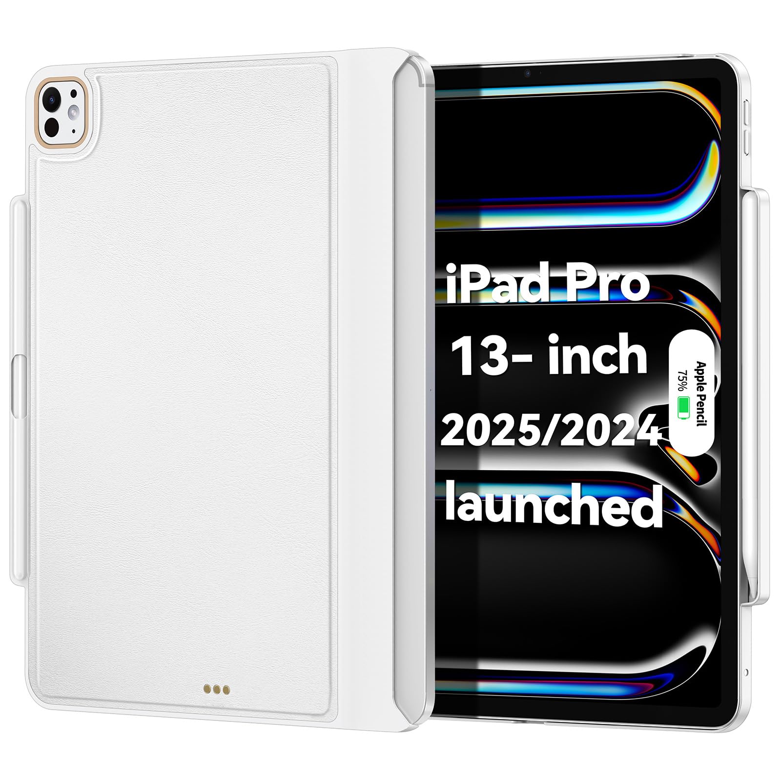 Amazon.com: Magic-Keyboard Compatible Case for iPad Pro 13 inch M4
