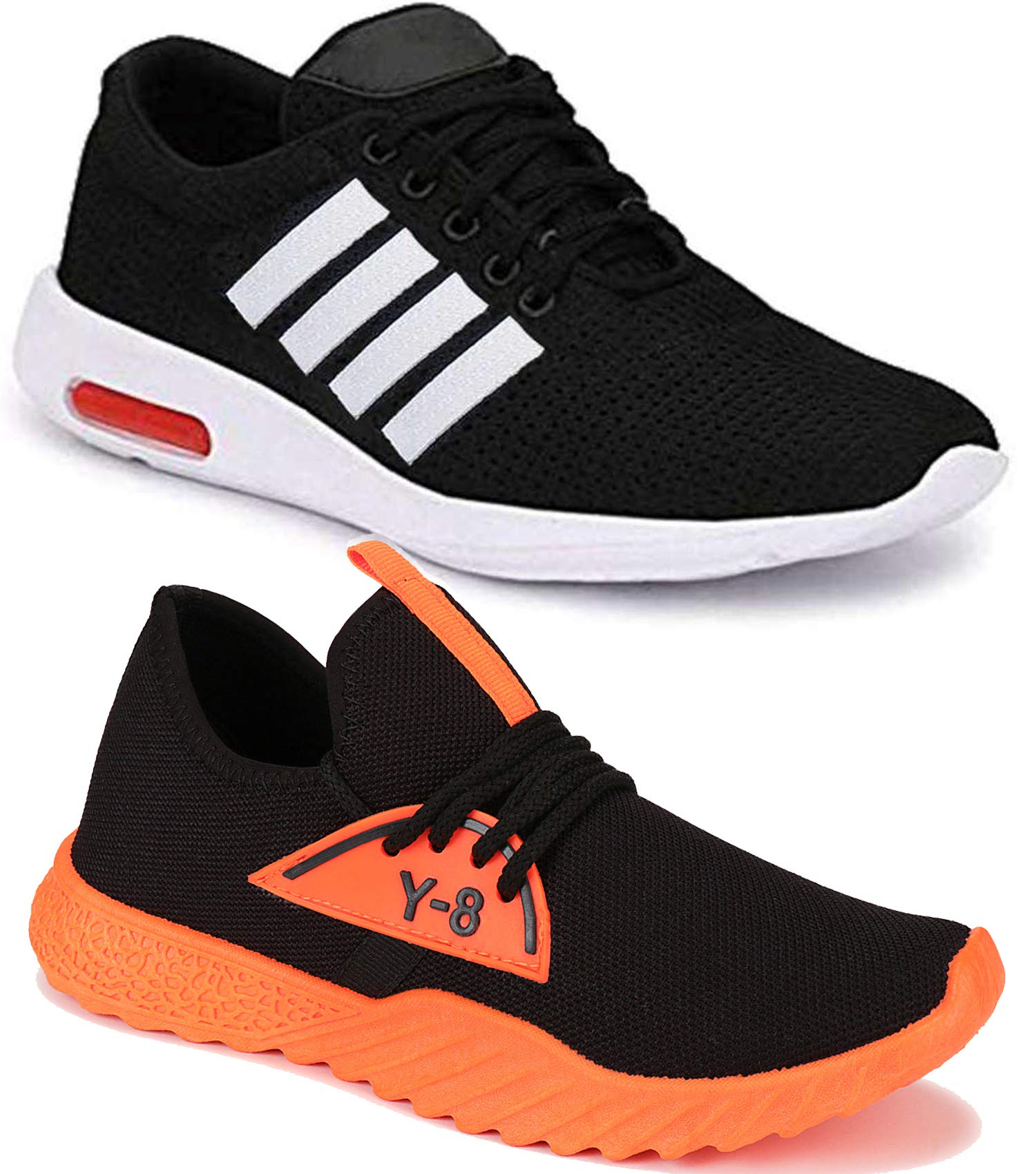 TEMPO Men's (9263-9063) Multicolor Casual Sports Running Shoes 9 UK