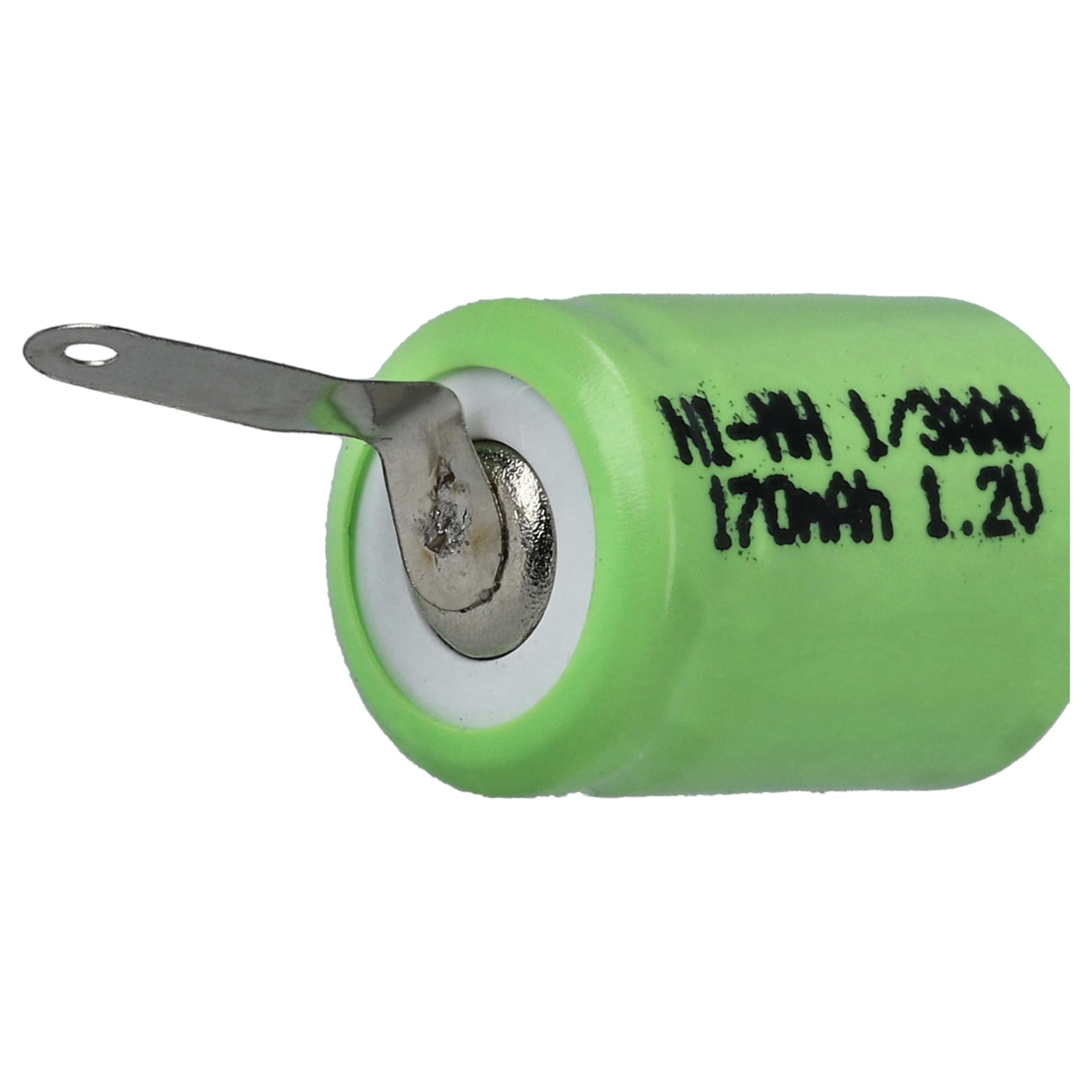 vhbw 10x Batteries Remplacement pour 1/3AAA