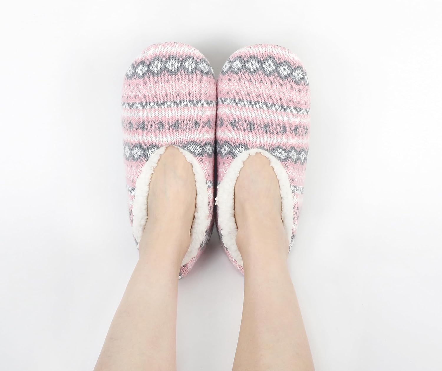 Panda Bros Slipper Socks For Women With Grippers, Fuzzy Womens Slipper Socks With Non Slip Bottoms, Cozy Warm House Slippers - Image 7