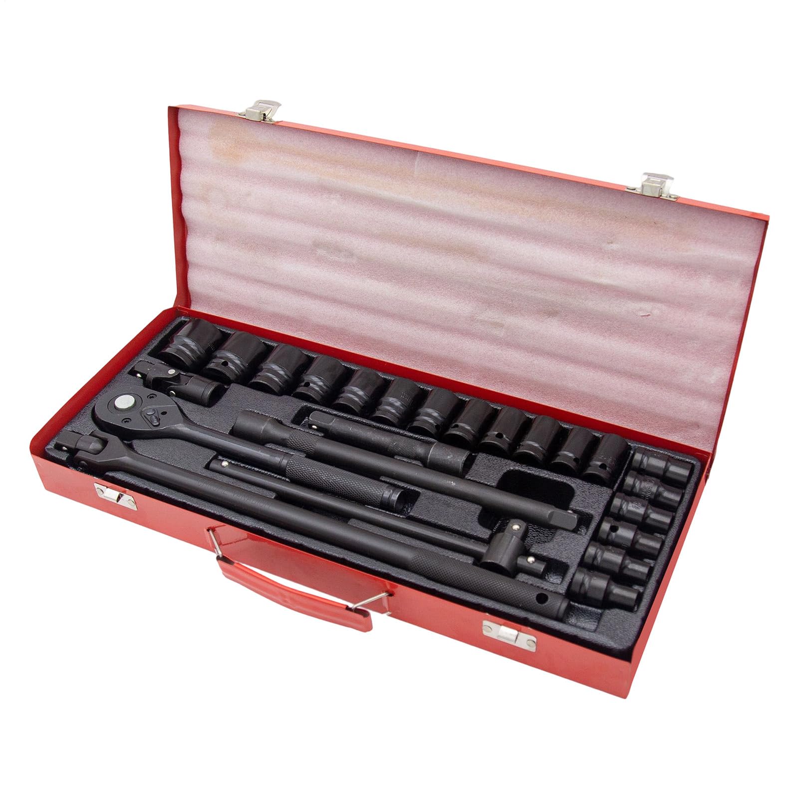 Kit Strumenti Per Veicoli Set Di Attrezzi Automobilistico 24 Pezzi | Chiave Portatile Pesante Per Strada Moto Campeggio Viaggio Pneumatici