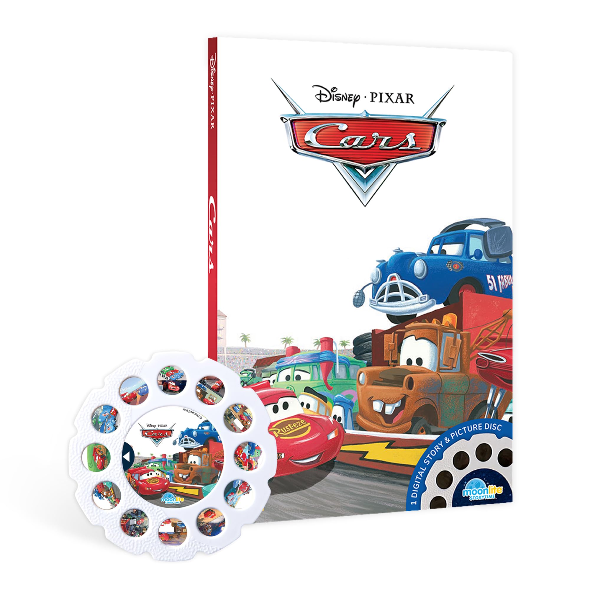 Amazon.com: Moonlite Storytime Pixar: Cars, Vibrant Storybook Art