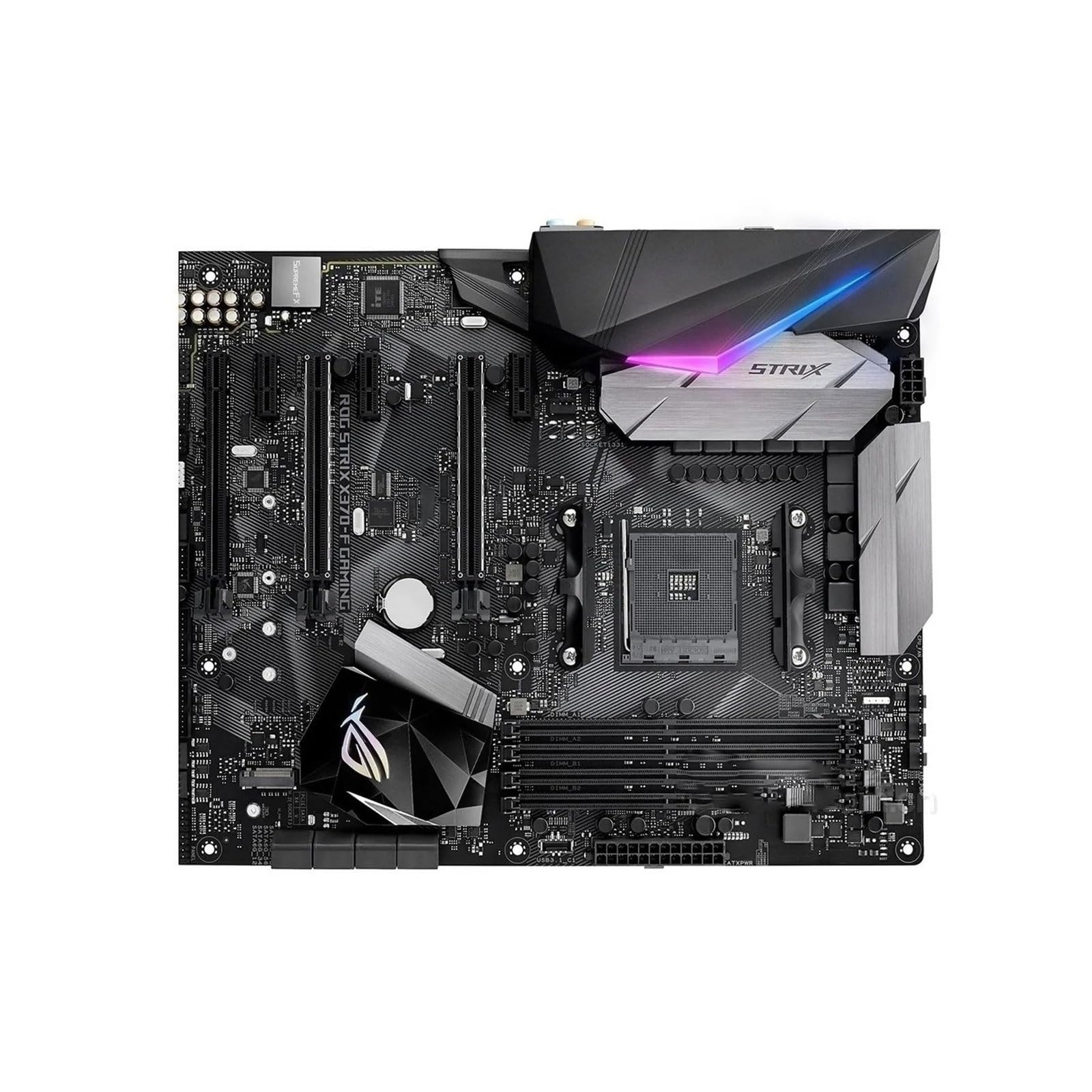 Placa Base Placa Base for Juegos Fit For ASUS ROG Strix X370-F con Socket AM4 DDR4 for X370 X370M, Placa Original de Escritorio