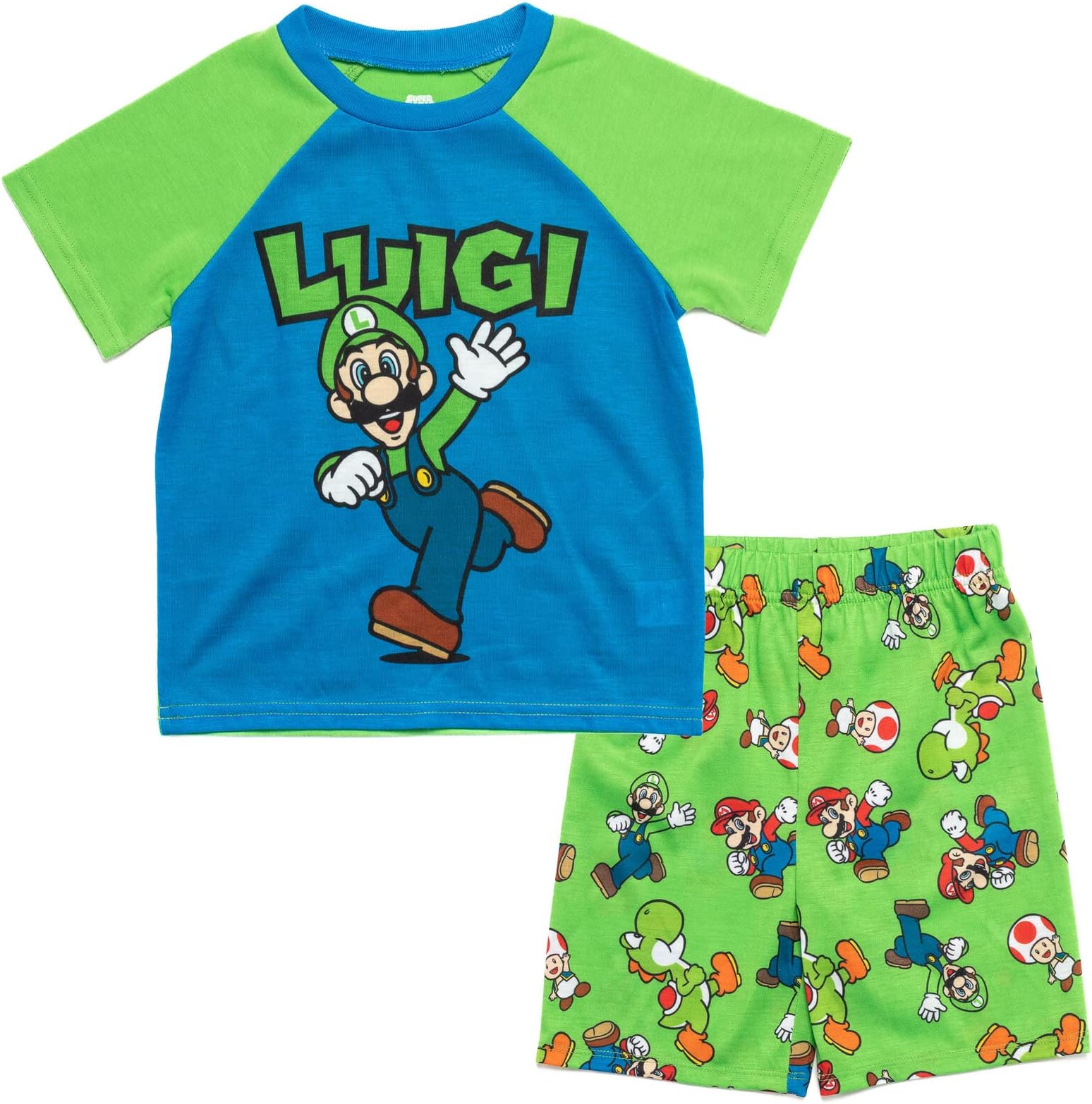 SUPER MARIO Nintendo Pajama Shirt & Shorts