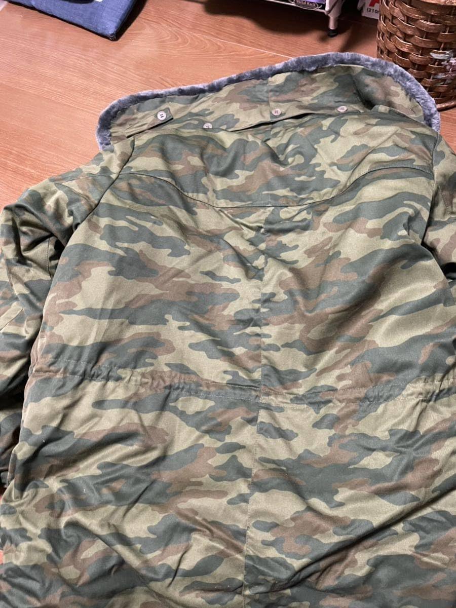 ロシア軍 実物 チェチェン紛争 VSR-98 フローラ迷彩 防寒着 50-4