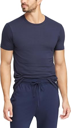 POLO RALPH LAUREN Men's T-Shirt, 3-Pack, Classic Men's Cotton Crewneck Shirts, Moisture-Wicking, (Long, Big & Tall)