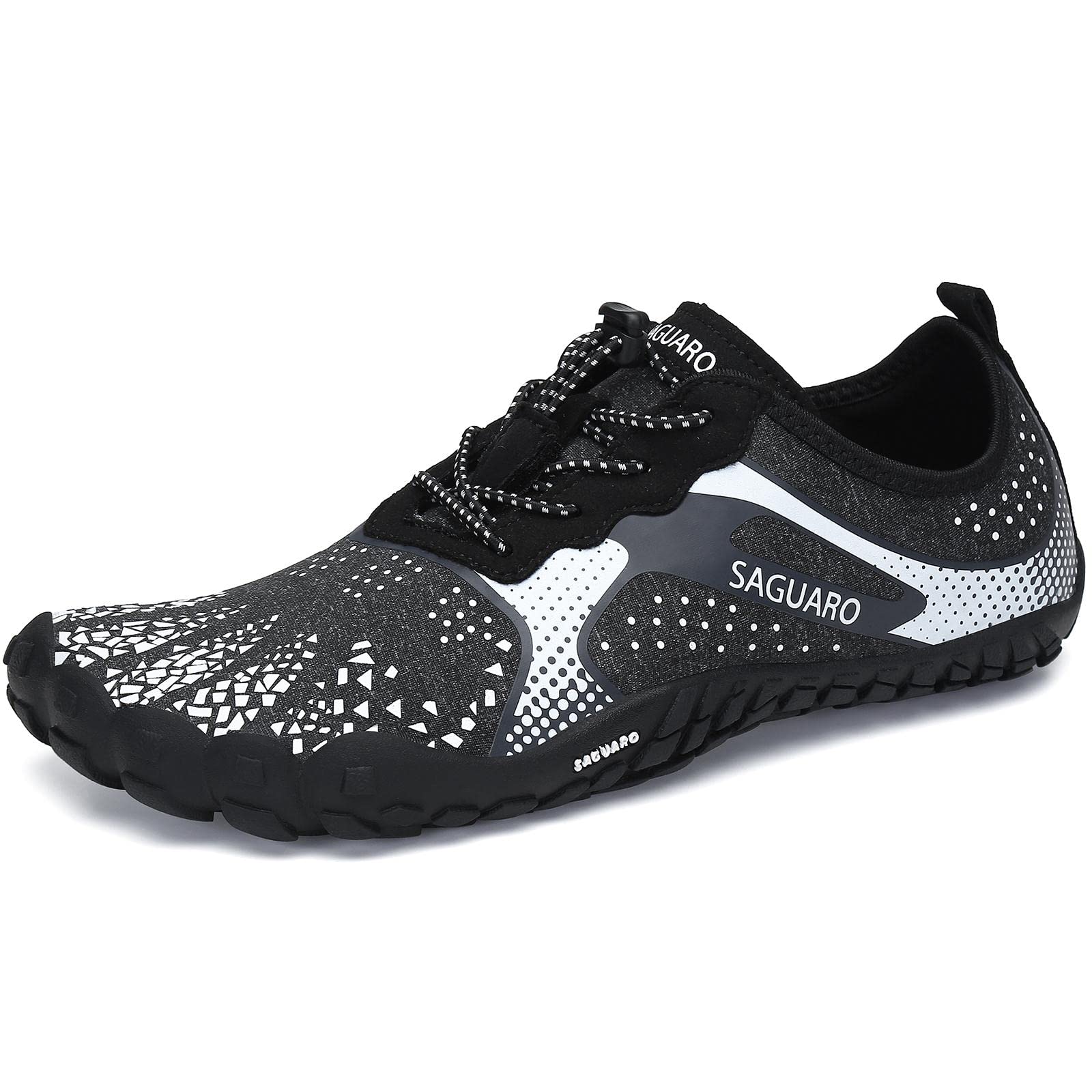 SAGUARO Versátil Minimalistas Zapatillas Ligeras Flexibles para Exterior Interior - Gym Asfalto Playa Montaña, Unisex-Adulto