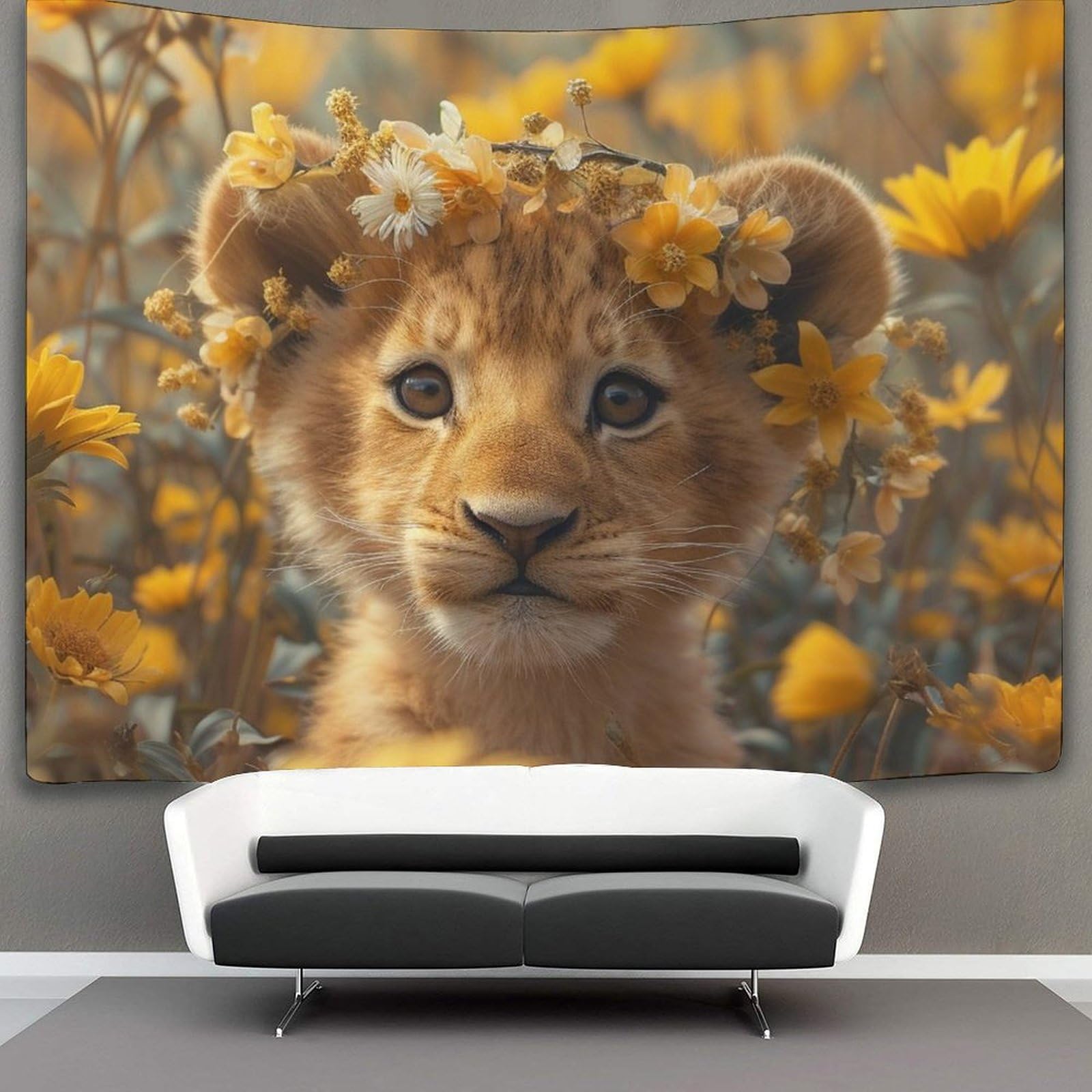 kaiyun Cheetah Tapestry Animal Wall Hanging Bedroom Home Decor 150cmx200cm