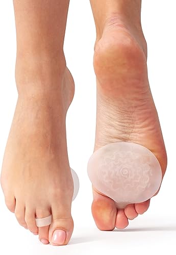 Miniatura 5 de Almohadillas metatarsianas de bola de pies, almohadillas metatarsianas para mujeres y hombres, almohadillas de gel suave para pies metatarsianos