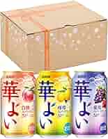 Amazon.co.jp: 華よい キリン チューハイ350ml×12本 Alc.3% 3種