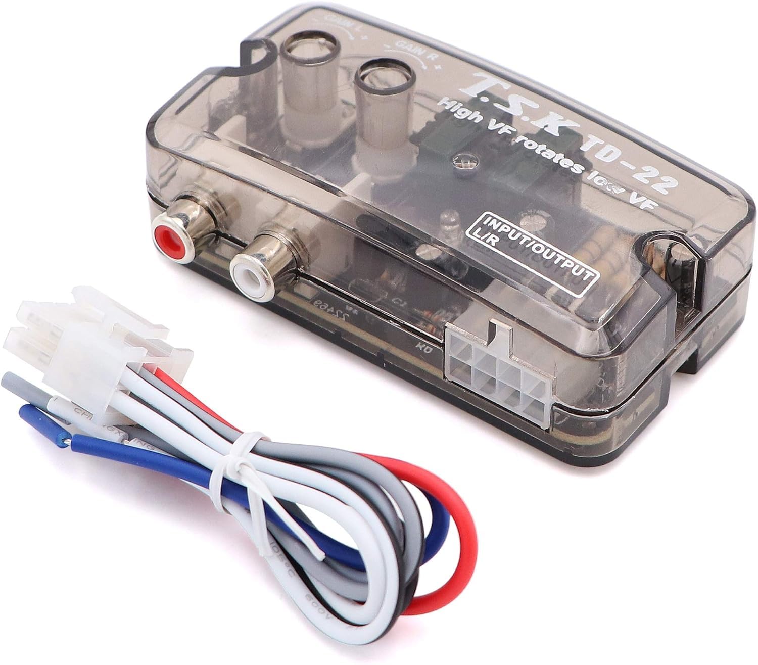 CarFrill Car Stereo Hi-Low Converter | Audio Signal Line Output Adapter for Amplifier, Subwoofer & CD Player | High to Low RCA Converter for Auto Amp Systems-image-37
