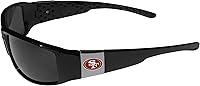 Vista 2 de Siskiyou NFL Unisex Chrome Wrap Sunglasses